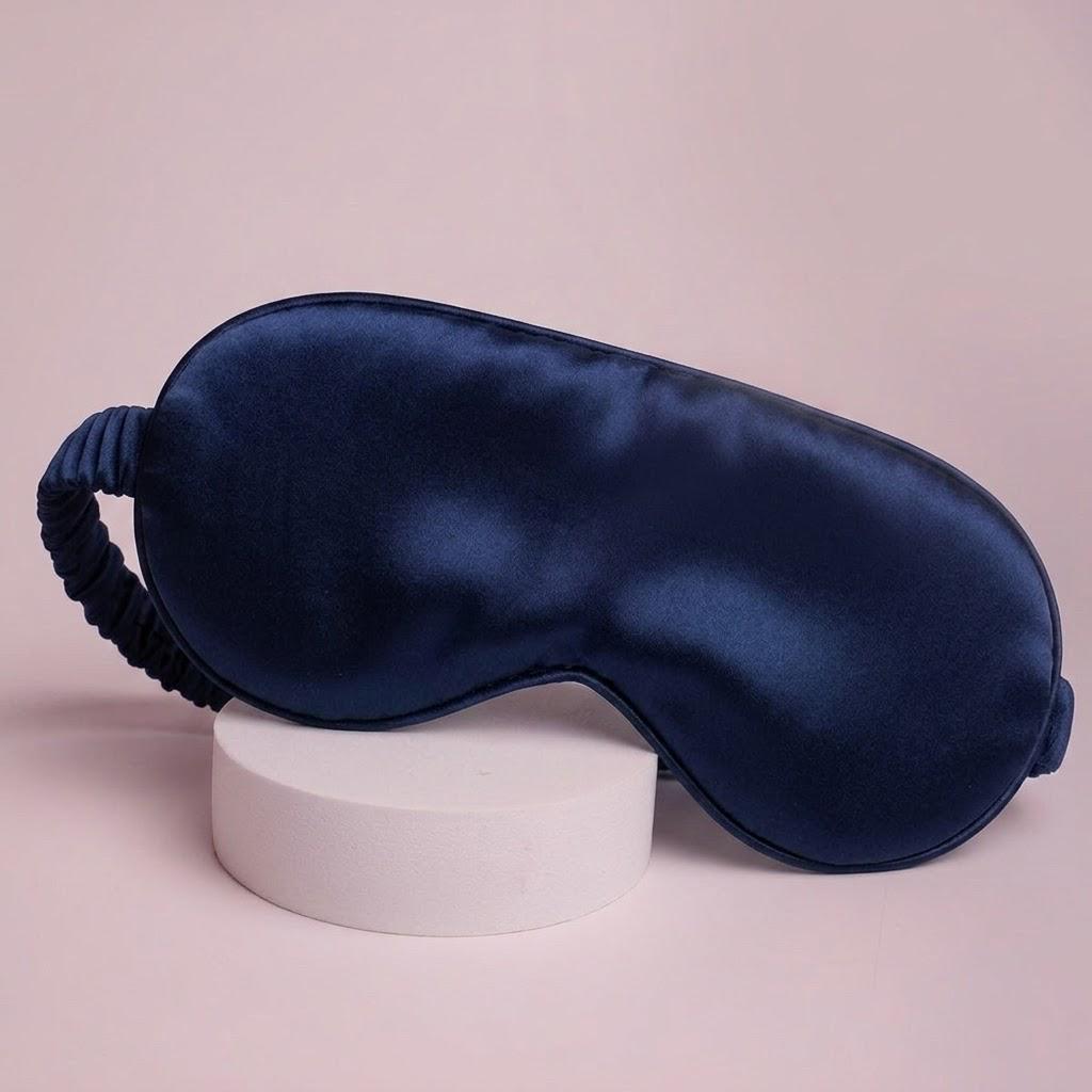 Luma silk sleep & travel face mask - מסיכת פנים ממשי מולברי טהור