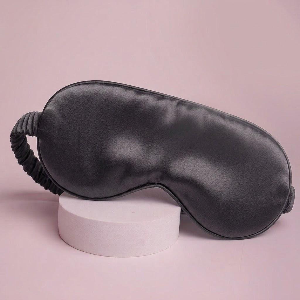 Luma silk sleep & travel face mask - מסיכת פנים ממשי מולברי טהור